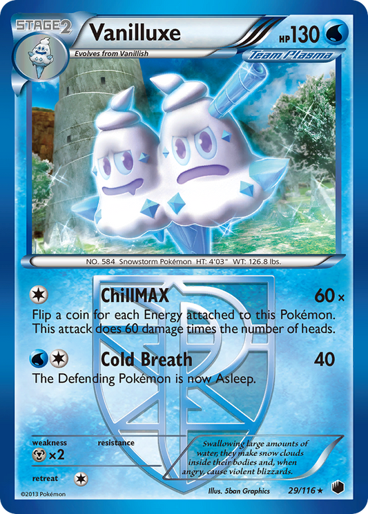 Vanilluxe - 29/116 Plasma Freeze