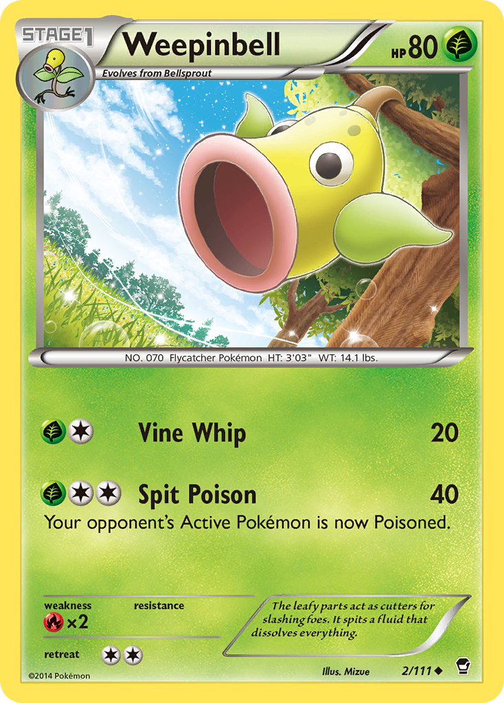 Weepinbell - 2/111 Furious Fists