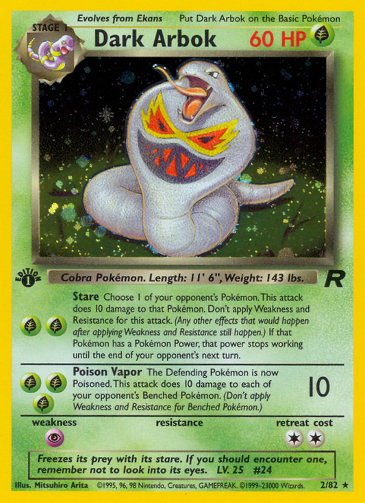 Dark Arbok - 2/82 Team Rocket