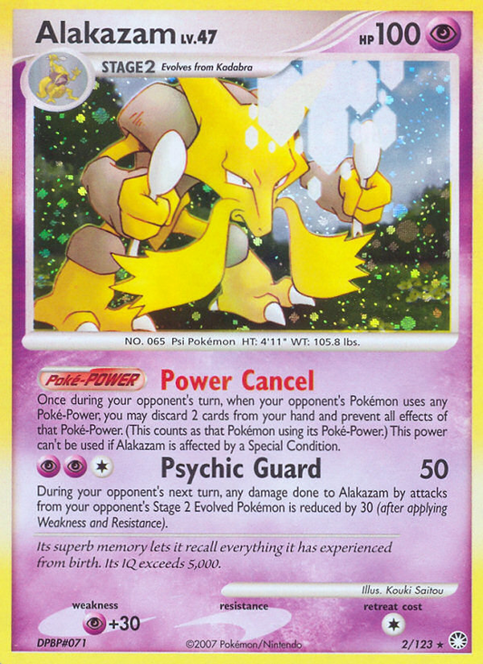 Alakazam - 2/123 Mysterious Treasures