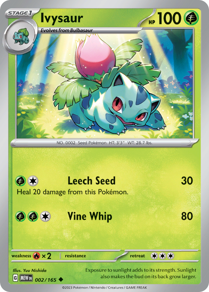 Ivysaur - 2/165 151