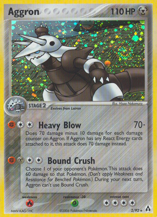 Aggron - 2/92 Legend Maker