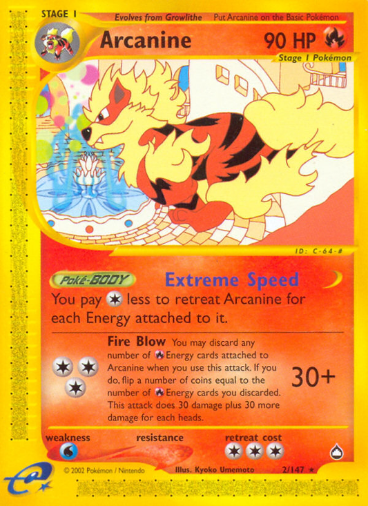 Arcanine - 2/147 Aquapolis