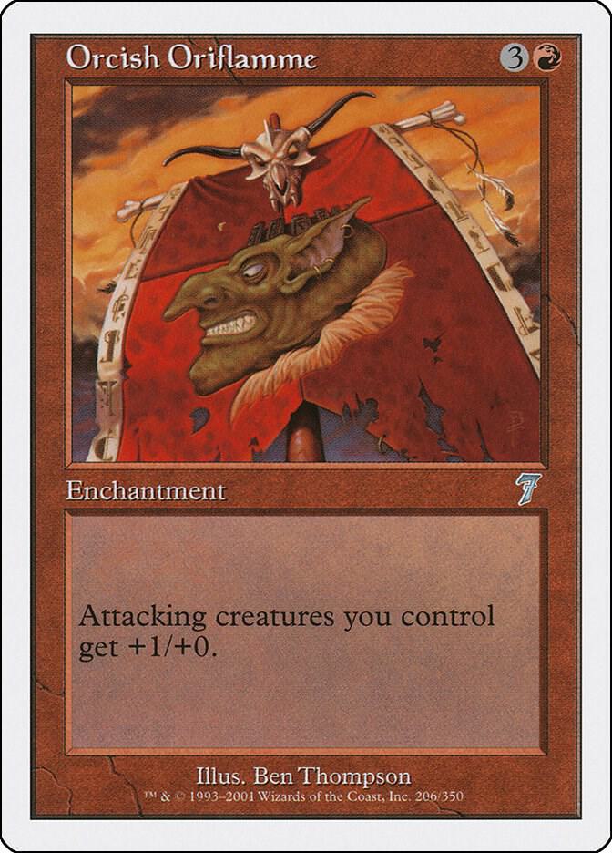 Orcish Oriflamme [7th Edition] 206