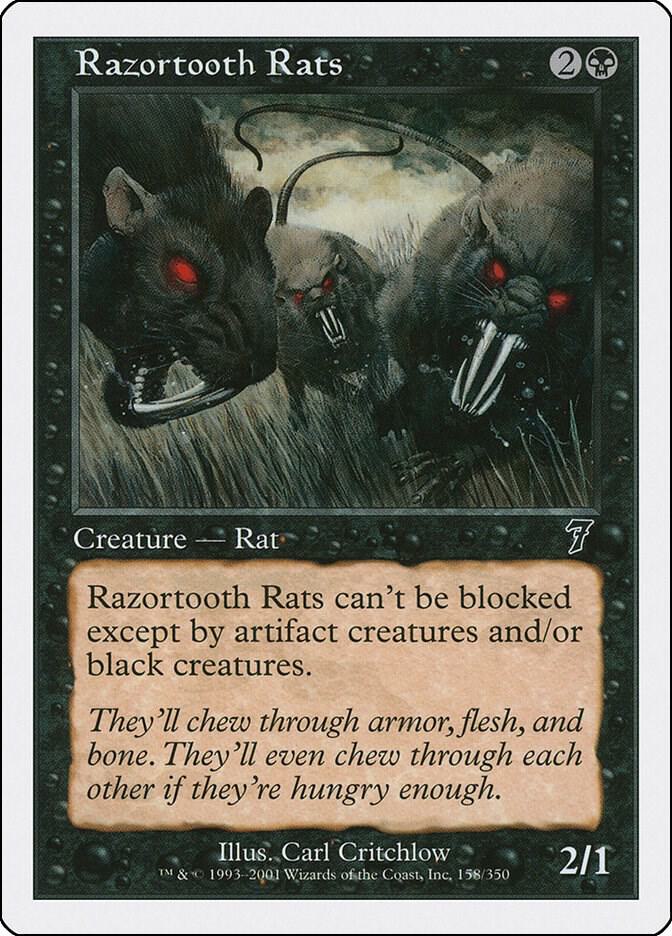 Razortooth Rats [7th Edition] 158