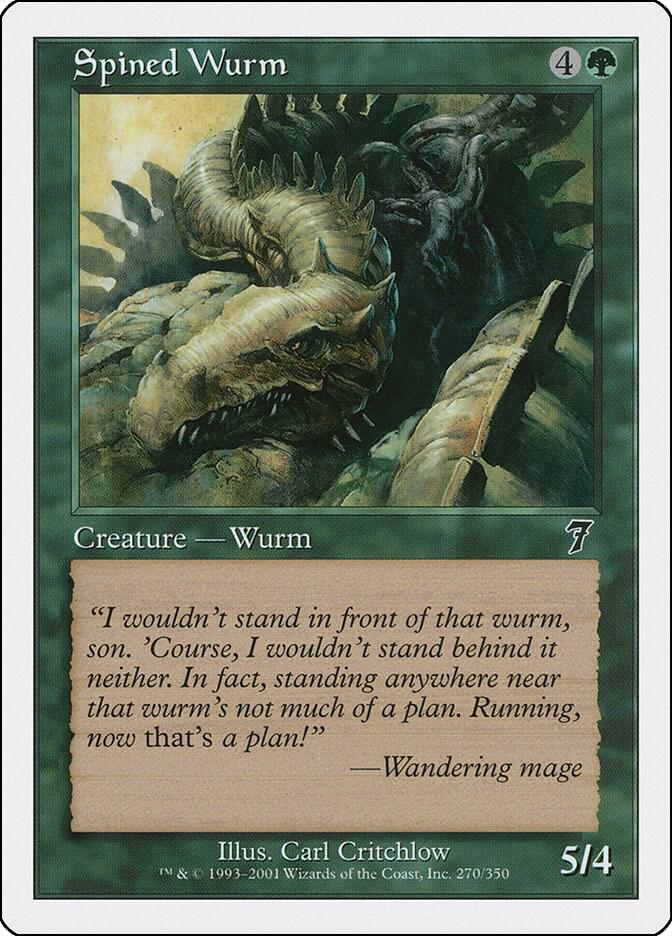 Spined Wurm [7th Edition] 270
