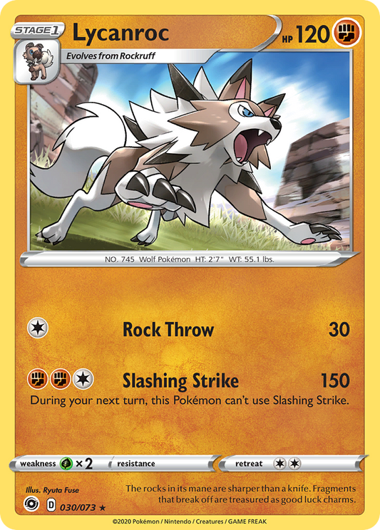 Lycanroc - 30/73 Champion's Path