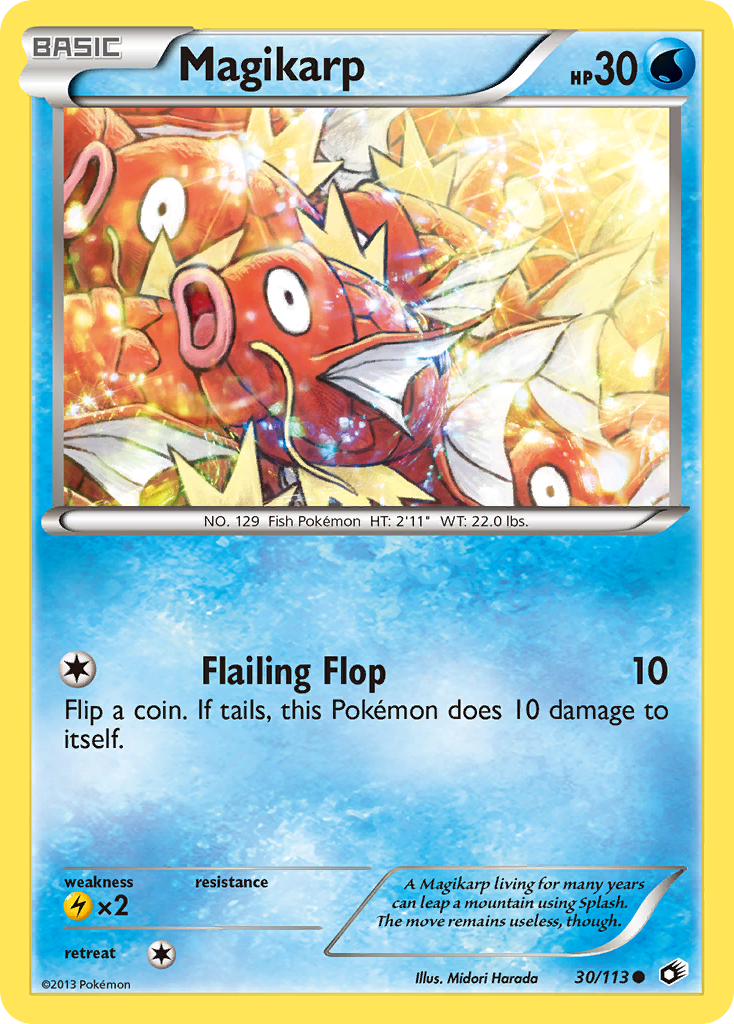 Magikarp - 30/113 Legendary Treasures