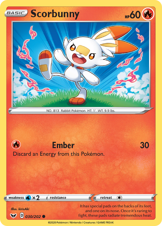 Scorbunny - 30/202 Sword & Shield