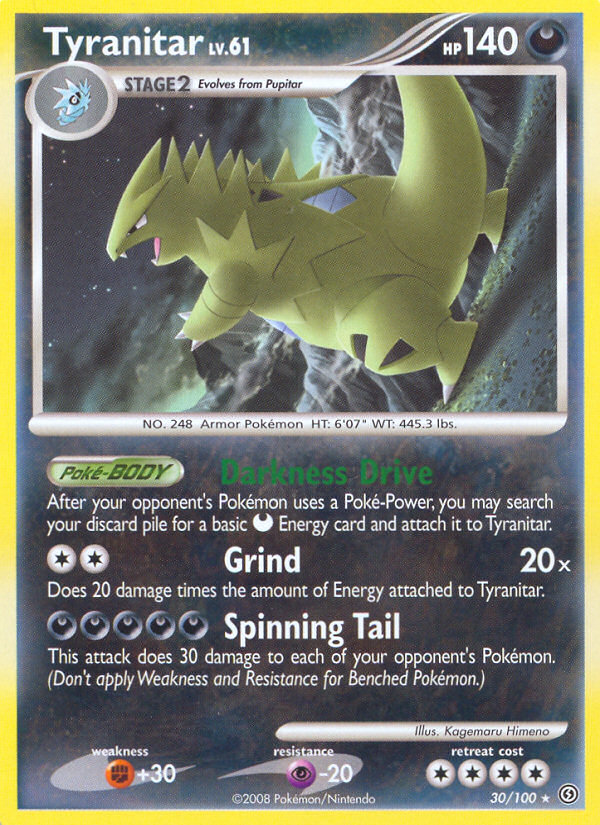 Tyranitar - 30/100 Stormfront