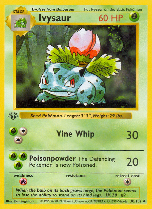 Ivysaur - 30/102 Base