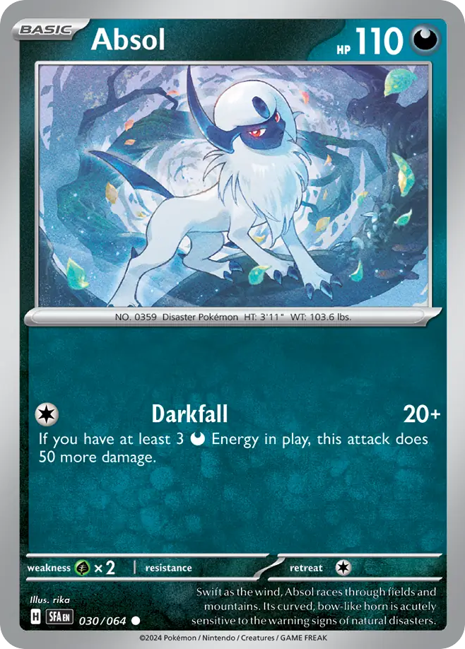 Absol - 30/64 Shrouded Fable