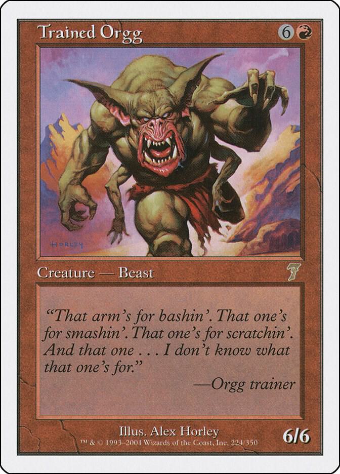 Trained Orgg [7th Edition] 224