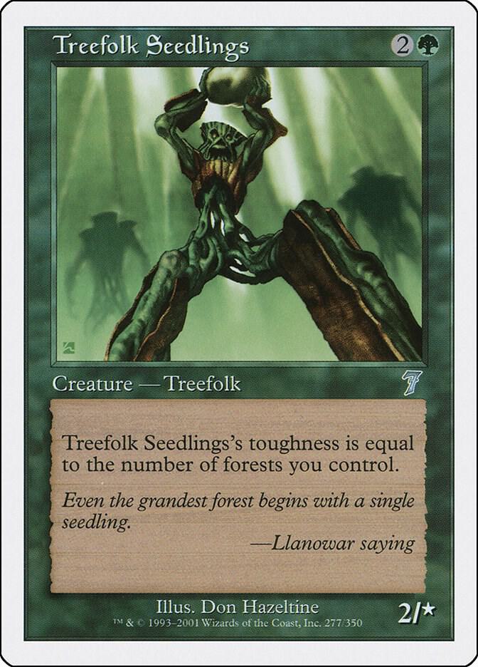 Treefolk Seedlings [7th Edition] 277