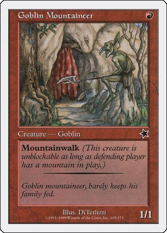 Goblin Mountaineer [Starter 1999] 105