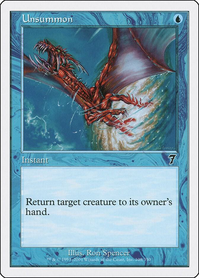 Unsummon [7th Edition] 108