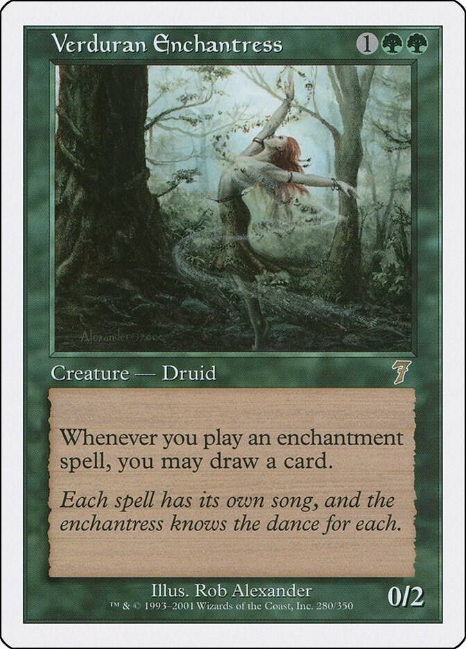 Verduran Enchantress [7th Edition] 280