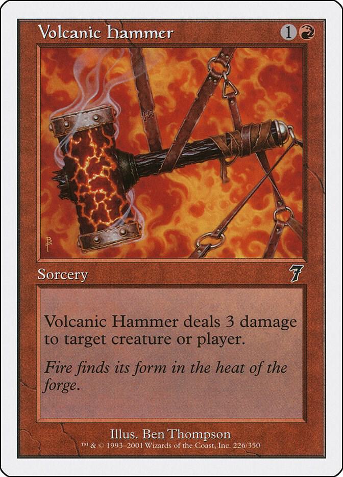 Volcanic Hammer [7th Edition] 226