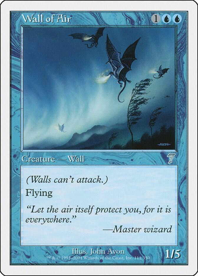 Wall of Air [7th Edition] 111