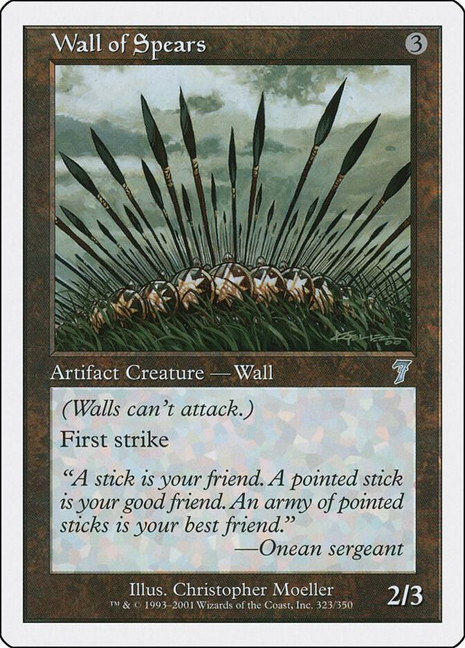 Wall of Spears [7th Edition] 323