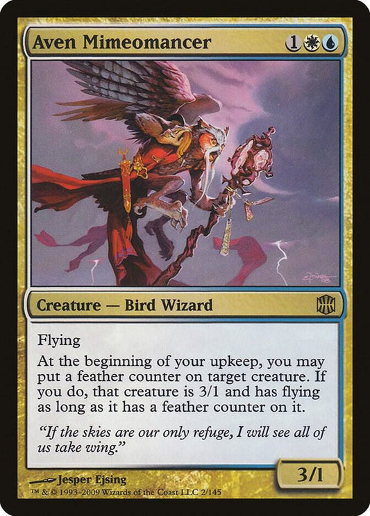 Aven Mimeomancer [Alara Reborn] 2