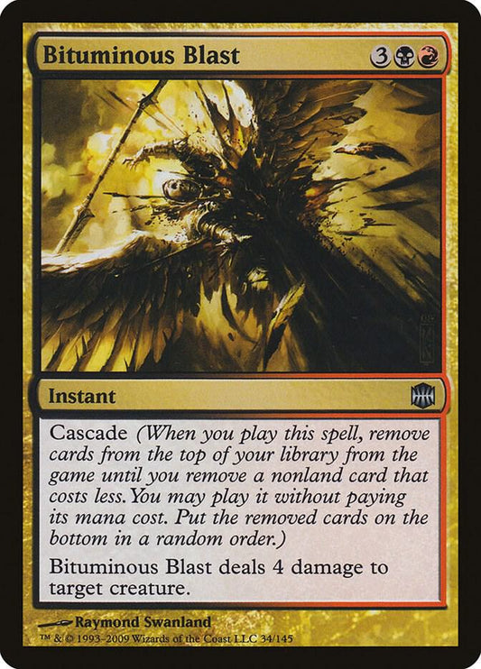 Bituminous Blast [Alara Reborn] 34