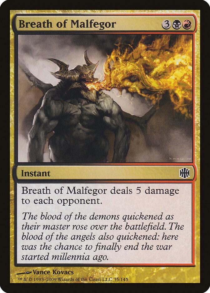 Breath of Malfegor [Alara Reborn] 35