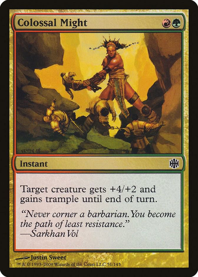 Colossal Might [Alara Reborn] 51