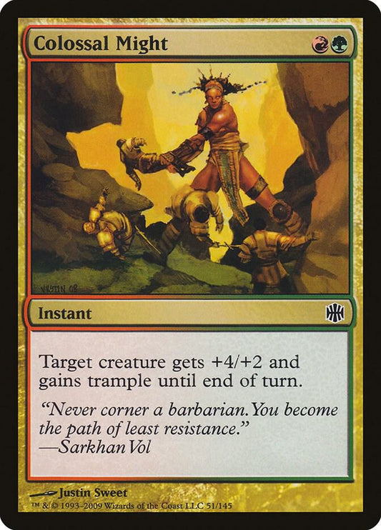 Colossal Might [Alara Reborn] 51