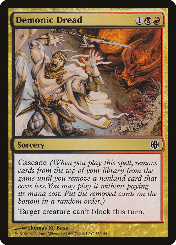 Demonic Dread [Alara Reborn] 38