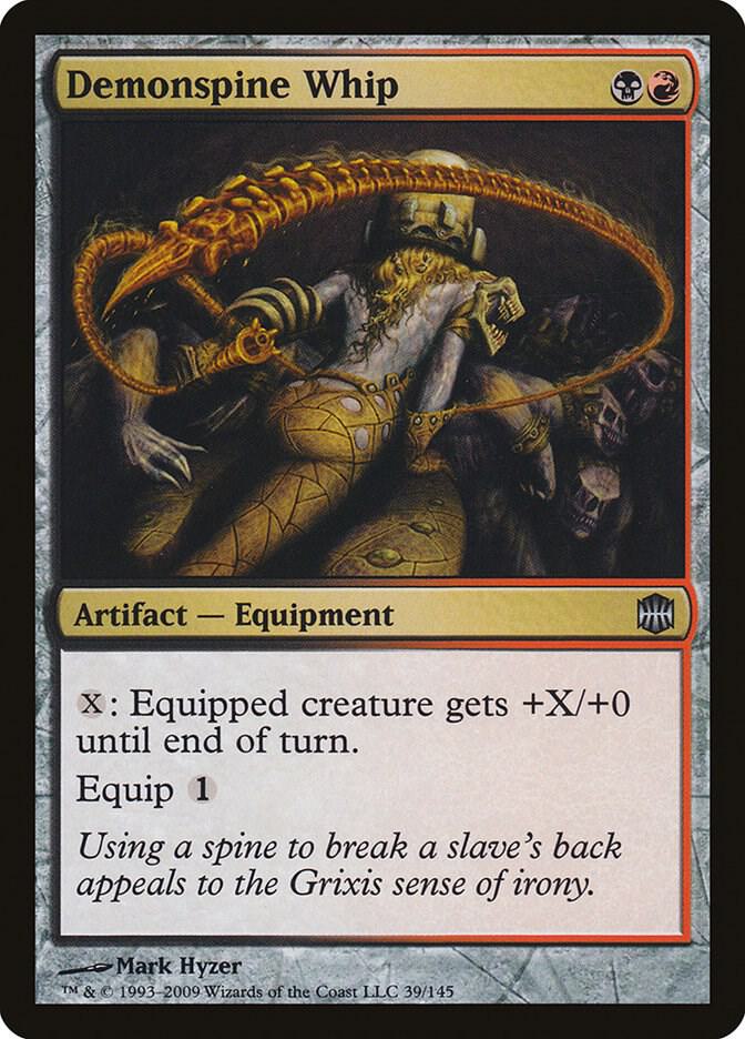 Demonspine Whip [Alara Reborn] 39