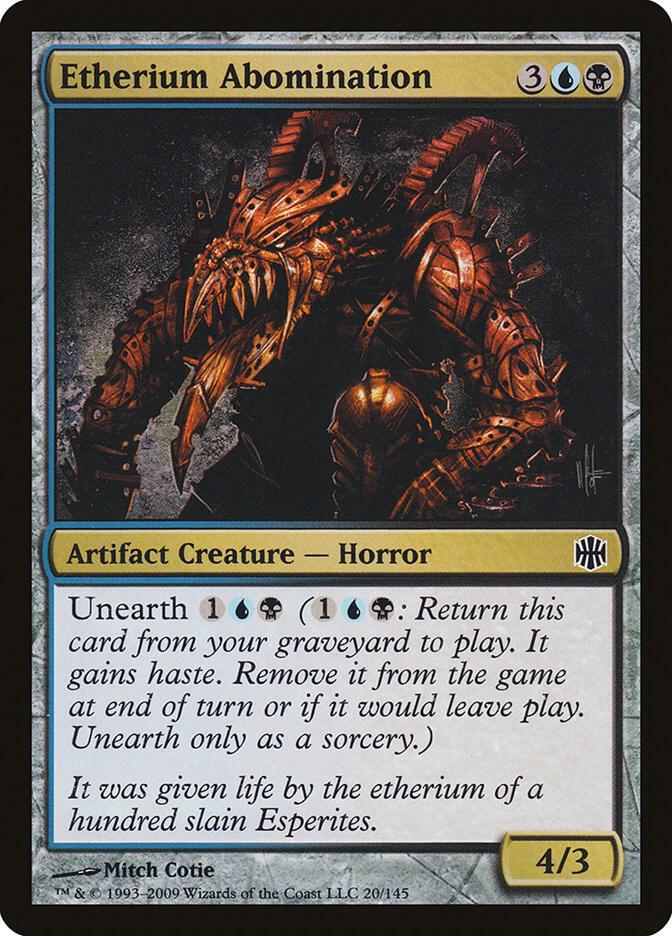 Etherium Abomination [Alara Reborn] 20