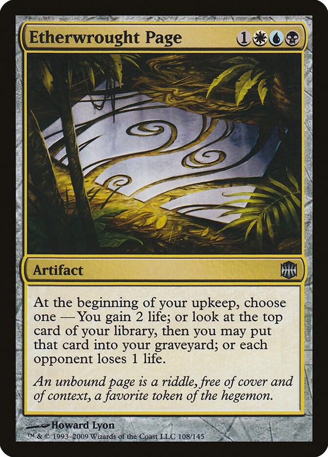 Etherwrought Page [Alara Reborn] 108