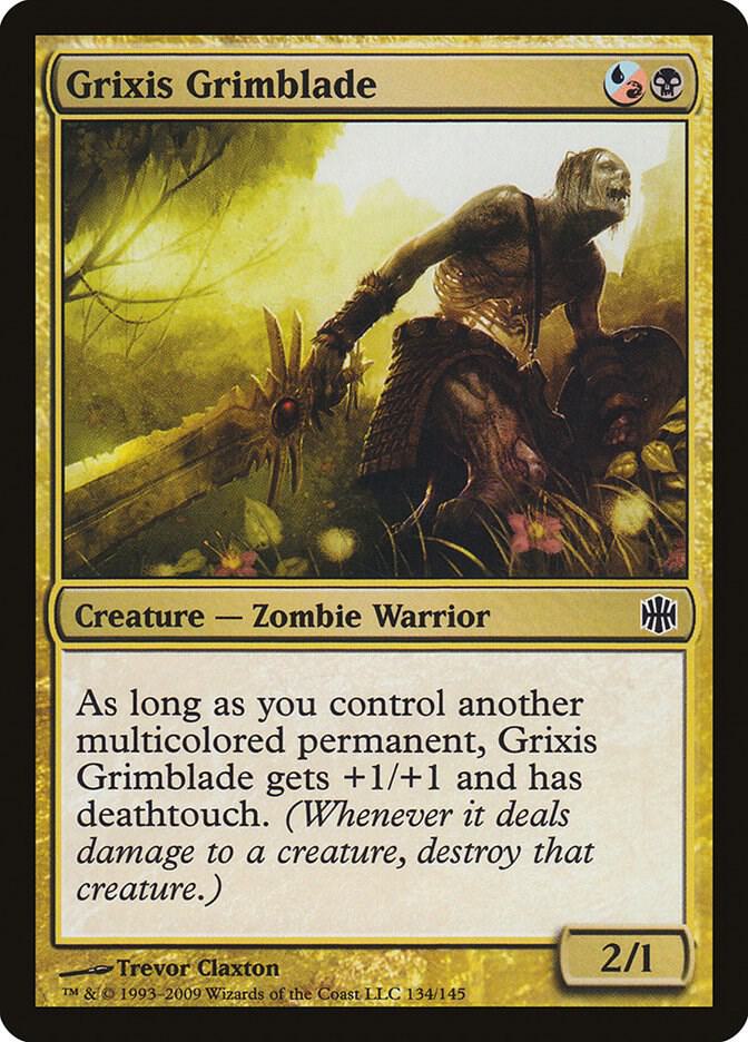 Grixis Grimblade [Alara Reborn] 134