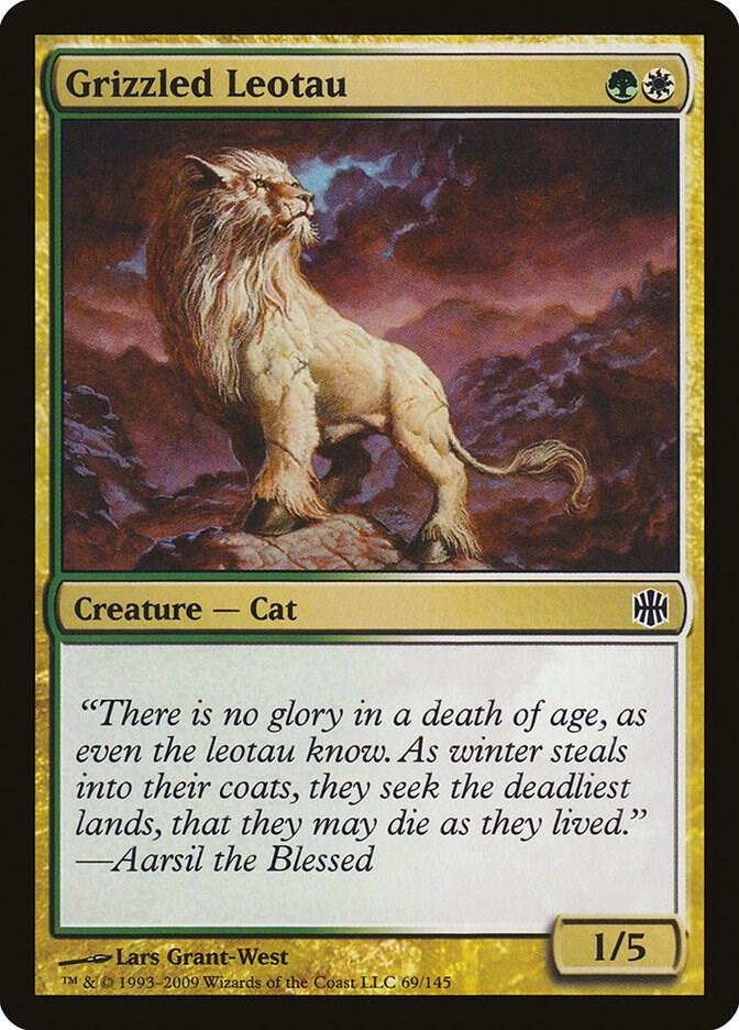 Grizzled Leotau [Alara Reborn] 69