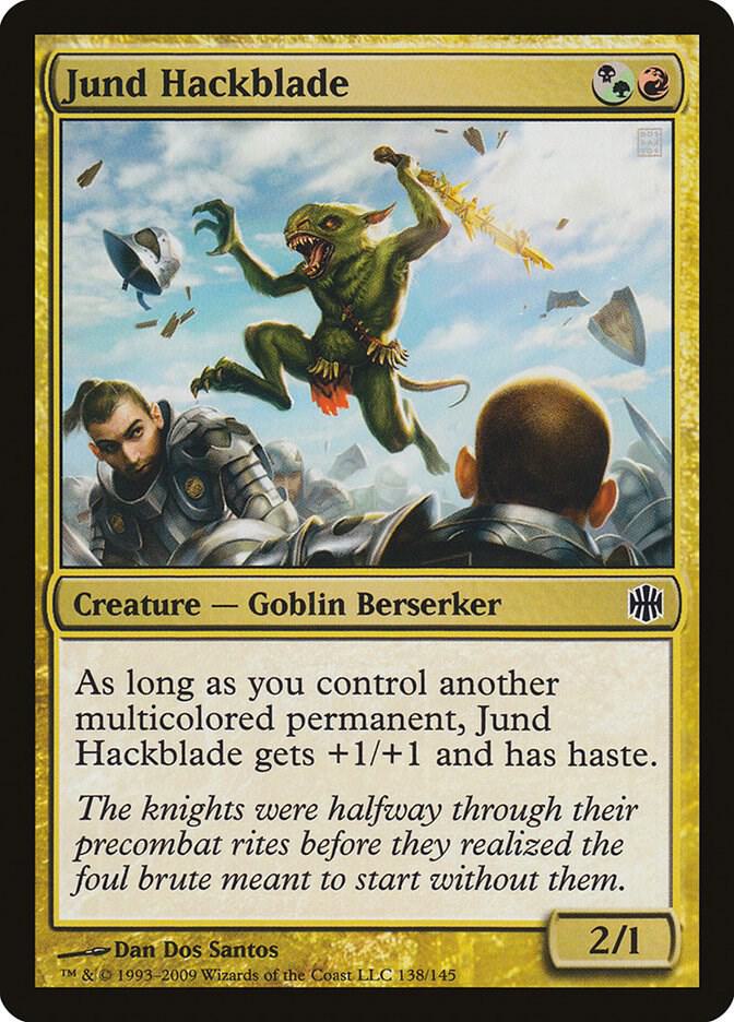 Jund Hackblade [Alara Reborn] 138