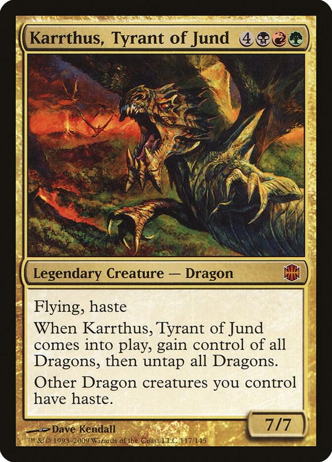 Karrthus, Tyrant of Jund [Alara Reborn] 117