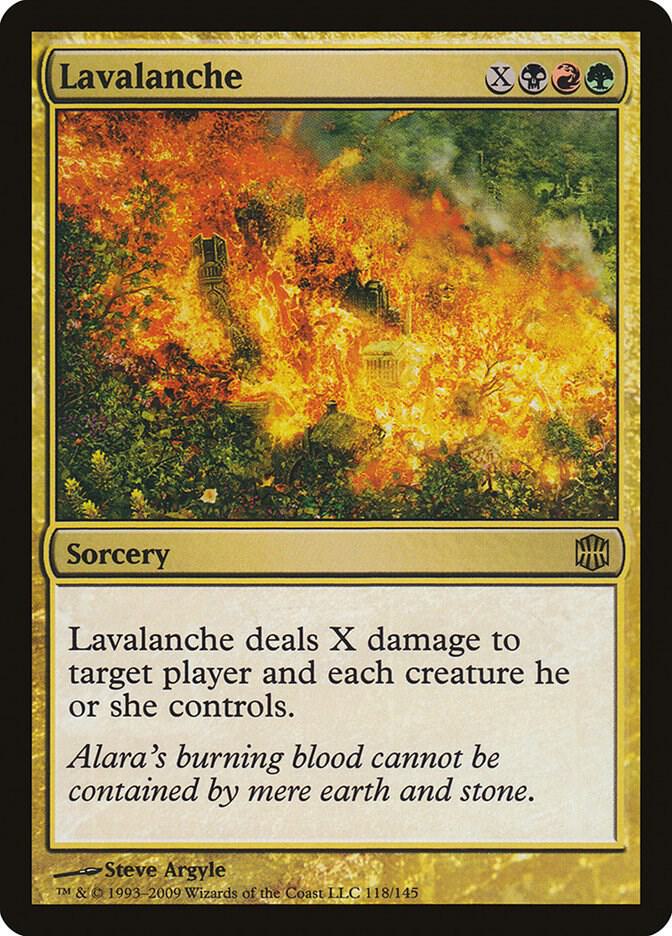 Lavalanche [Alara Reborn] 118