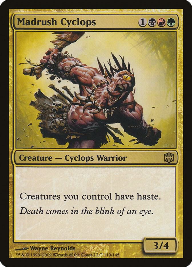 Madrush Cyclops [Alara Reborn] 119