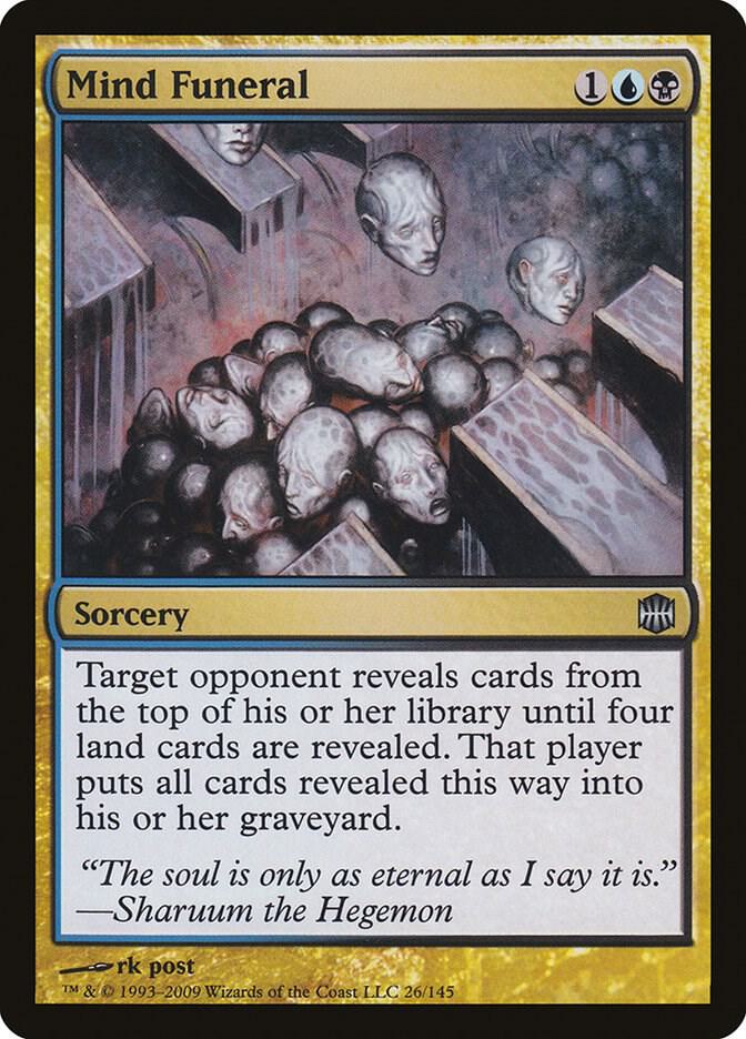 Mind Funeral [Alara Reborn] 26