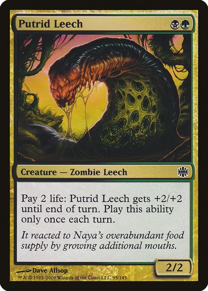Putrid Leech [Alara Reborn] 95