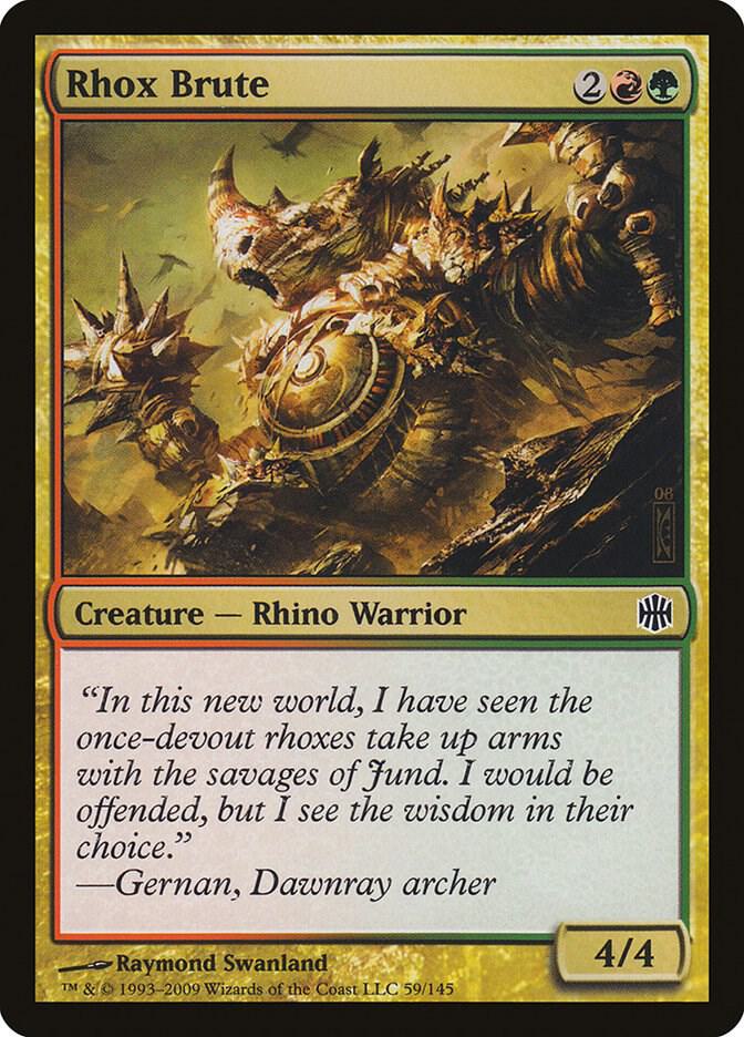 Rhox Brute [Alara Reborn] 59