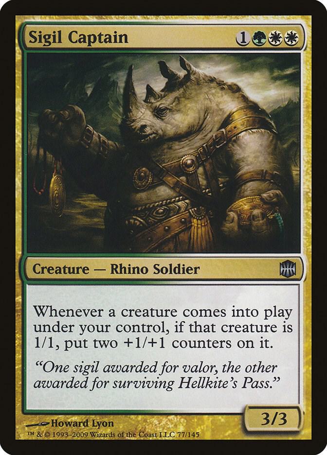 Sigil Captain [Alara Reborn] 77