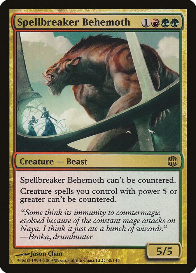 Spellbreaker Behemoth [Alara Reborn] 60