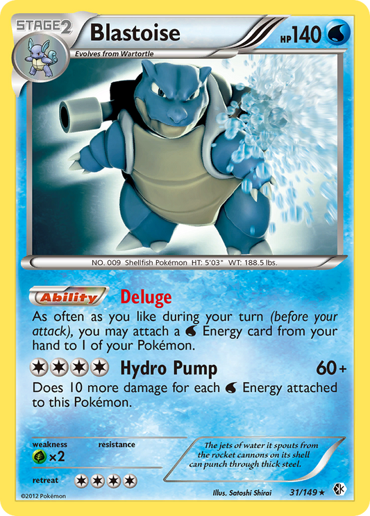 Blastoise - 31/149 Boundaries Crossed