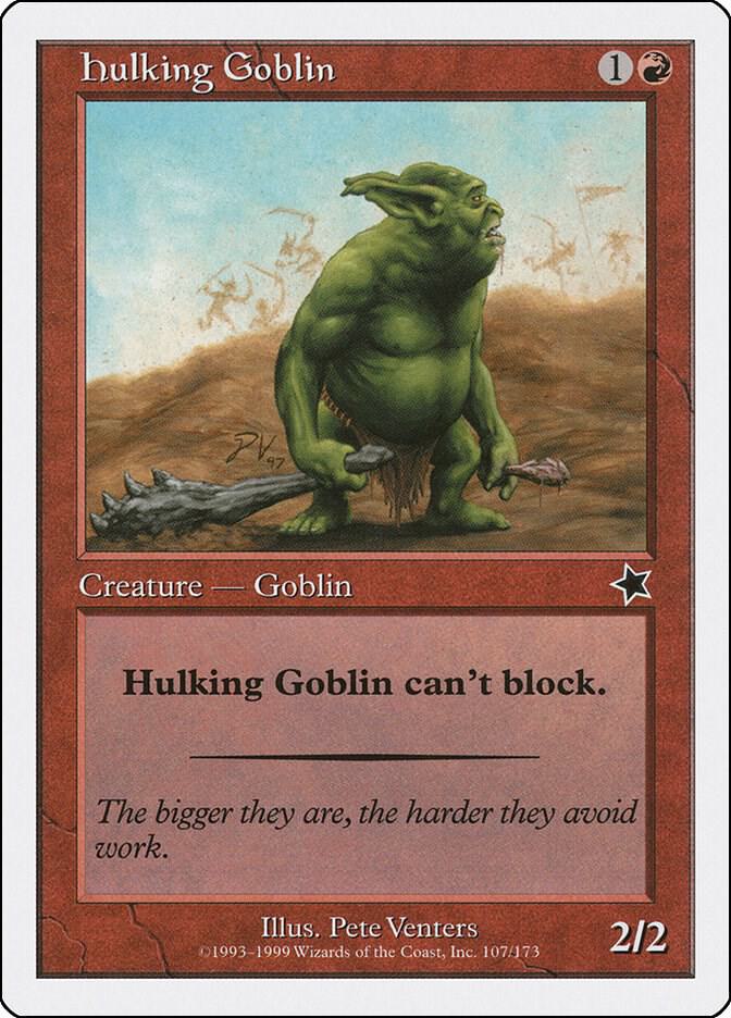 Hulking Goblin [Starter 1999] 107