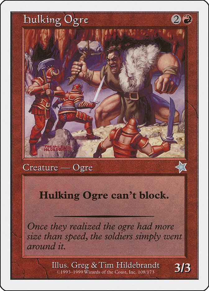 Hulking Ogre [Starter 1999] 108