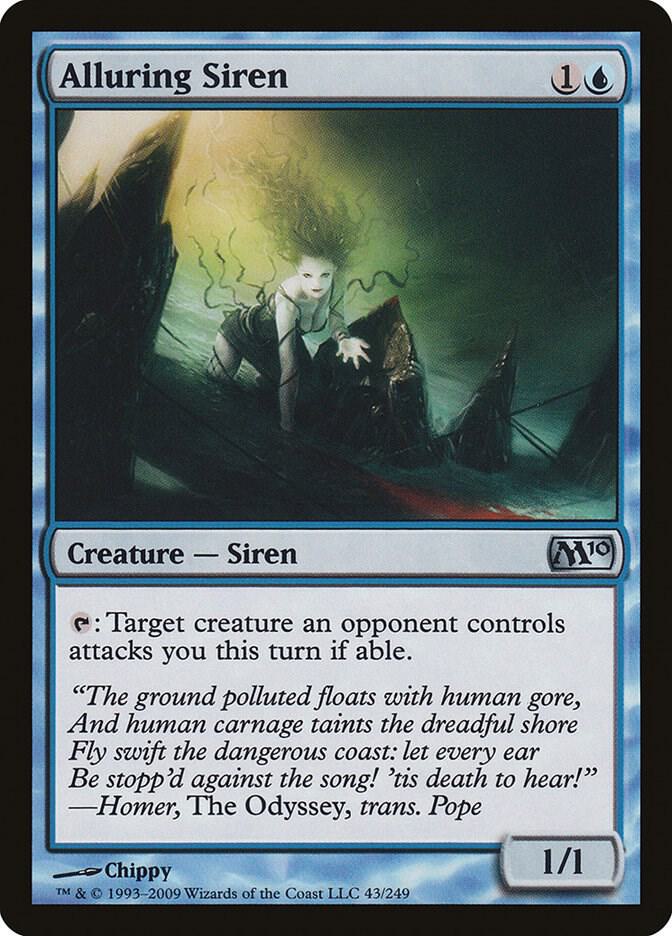 Alluring Siren [Magic 2010 (M10)] 43