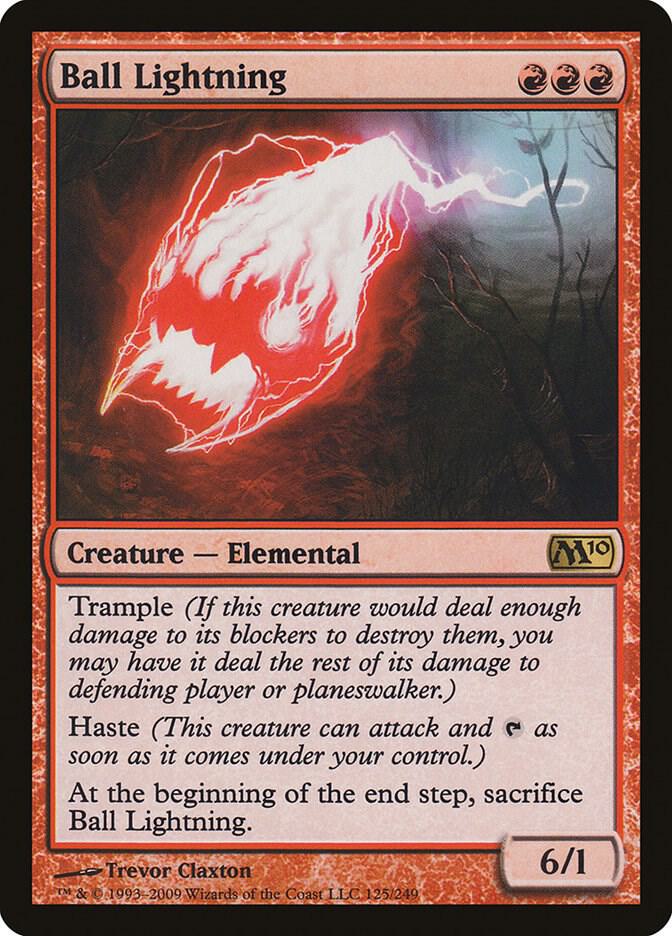 Ball Lightning [Magic 2010 (M10)] 125