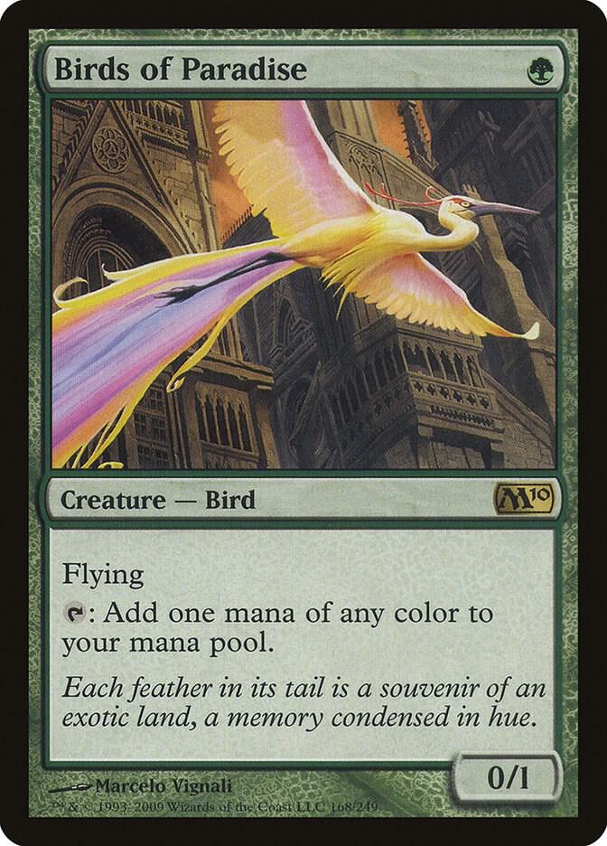 Birds of Paradise [Magic 2010 (M10)] 168